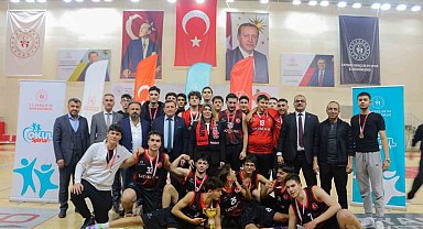 Kayseri Okul Sporları Genç A Erkekler Basketbol İl Birinciliği sona erdi