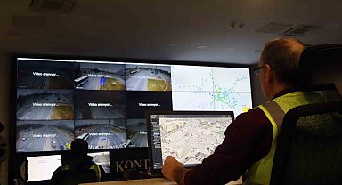 Kayseri'de trafik 370 kamera ile güvende