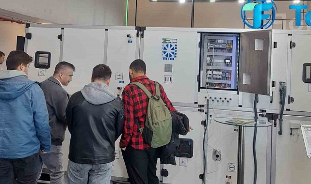 KBÜ öğrencileri iklimlendirme ve soğutma tesislerini yerinde inceledi