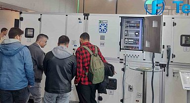 KBÜ öğrencileri iklimlendirme ve soğutma tesislerini yerinde inceledi