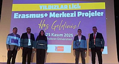 KBÜ, Trabzon'daki Erasmus+ Merkezi Projeler Toplantısında yer aldı