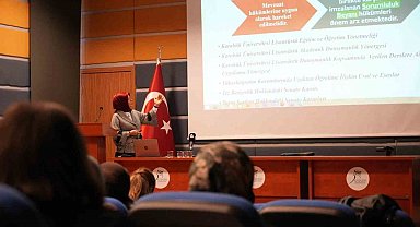 KBÜ'de "Tez Yazım Atölyesi" programı tamamlandı