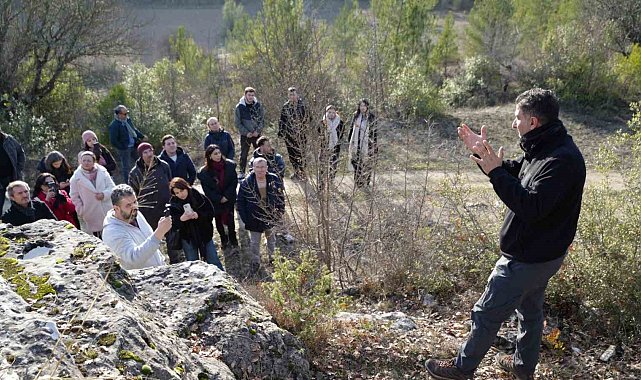 KBÜ'den kaya mezarları ve arkeolojik alanlara saha gezisi