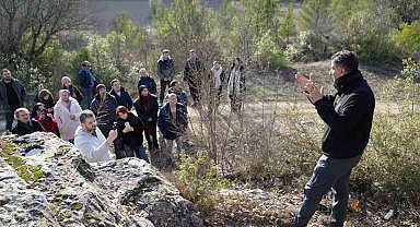 KBÜ'den kaya mezarları ve arkeolojik alanlara saha gezisi