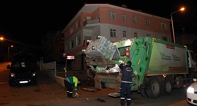 Keçiören Belediyesi temizlik çalışmalarını aksatmadan sürdürüyor