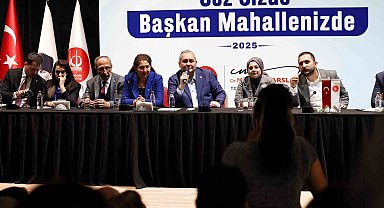 Keçiören'de 'Söz Sizde, Başkan Mahallenizde, Çözüm Bizde' buluşmaları devam ediyor