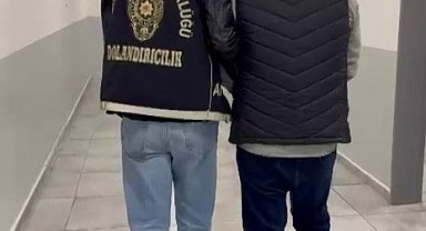 Kendisini polis olarak tanıtan dolandırıcı tutuklandı