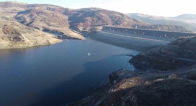 Kenti kuraklık endişesi sardı, barajdaki su seviyesi kuraklığı gözler önüne serdi
