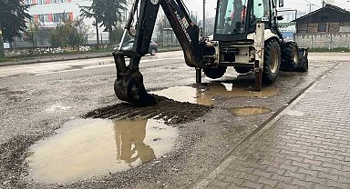 Kentin dört bir yanında çalışma gerçekleştiriliyor