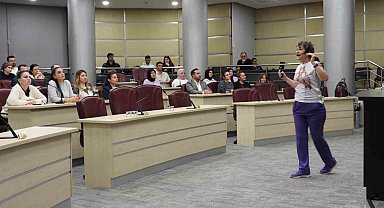 Kepez Belediyesi'nde personele solunum sağlığı eğitimi verildi