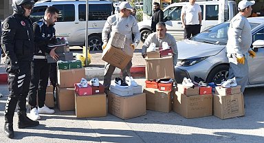 Kepez'de yol ve kaldırımları işgal eden 18 işletmeye ceza