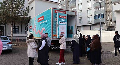 KETEM tırı Oltu'da tarama yapıyor