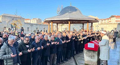 Kıbrıs Gazisi Ekrem Karaca, Babaeski'de son yolculuğuna uğurlandı