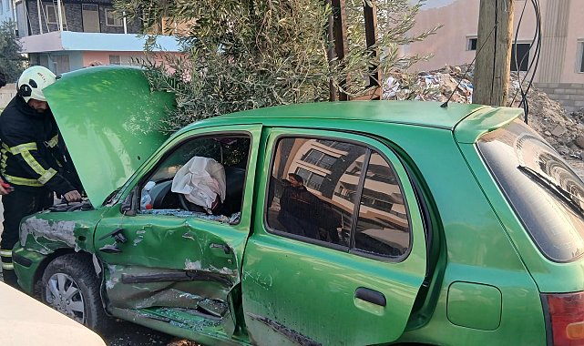 Kırıkhan'da trafik kazası: 1 yaralı