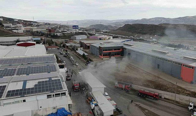 Kırıkkale'de aynı OSB'de çıkan ikinci yangın kontrol altına alındı