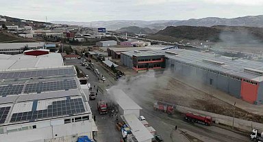 Kırıkkale'de aynı OSB'de çıkan ikinci yangın kontrol altına alındı