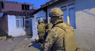 Kırklareli'nde özel harekat destekli uyuşturucu operasyonu