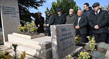 Kırşehir'de Muharrem Ertaş kabri Başında Anıldı