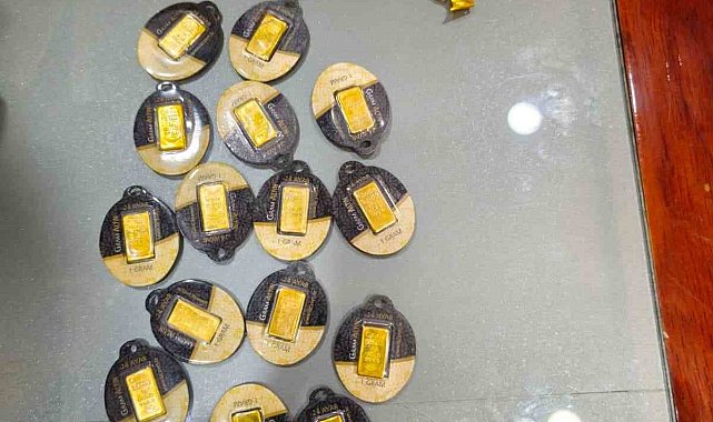 Kırşehir'de sahte altın oyununu kuyumcunun dikkati bozdu