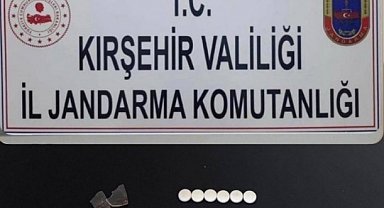 Kırşehir'de uyuşturucu operasyonu: 1 şüpheli yakalandı