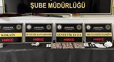Kırşehir'de uyuşturucu operasyonu: 1 tutuklama