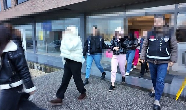 Kocaeli merkezli fuhuş operasyonunda 12 kişi gözaltına alındı, 14 kadın kurtarıldı