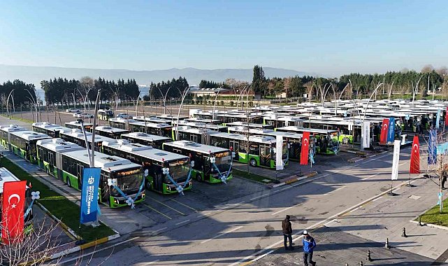 Kocaeli ulaşım filosuna 68 yeni otobüs
