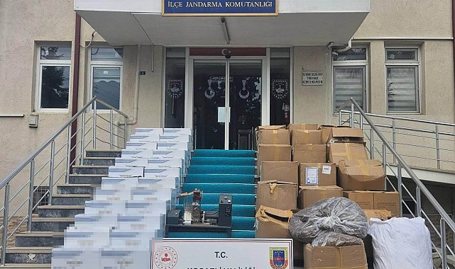Kocaeli'de iş yerine tütün baskını