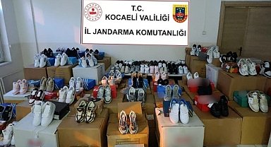 Kocaeli'de sahte ayakkabı operasyonu