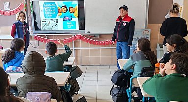 Koçarlı'da öğrencilere balık tüketiminin önemi anlatıldı