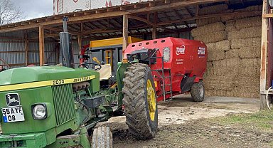 Kolunu silaj makinesine kaptıran çocuk hayatını kaybetti