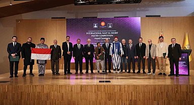 Konya Büyükşehir'in desteklediği "Uluslararası Naat-ı Şerif Yarışması"nda ödüller sahiplerini buldu