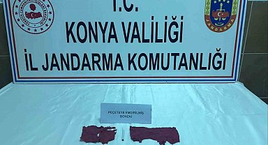 Konya'da jandarmadan uyuşturucu operasyonu