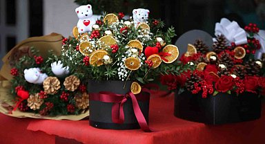 Konya'da kokina çiçeği yılbaşı öncesi ilgi görüyor