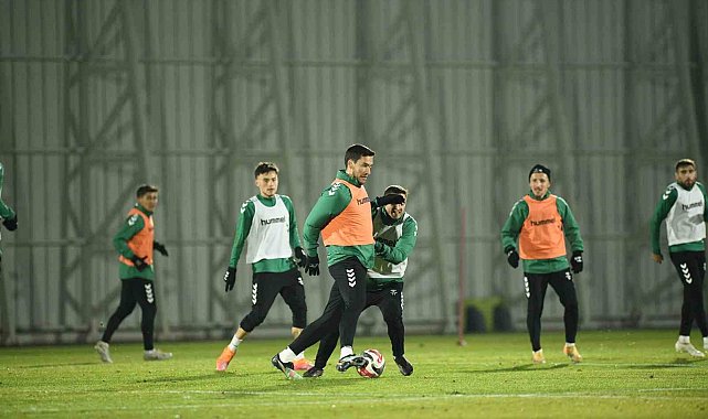 Konyaspor, Fenerbahçe maçının hazırlıklarını sürdürdü