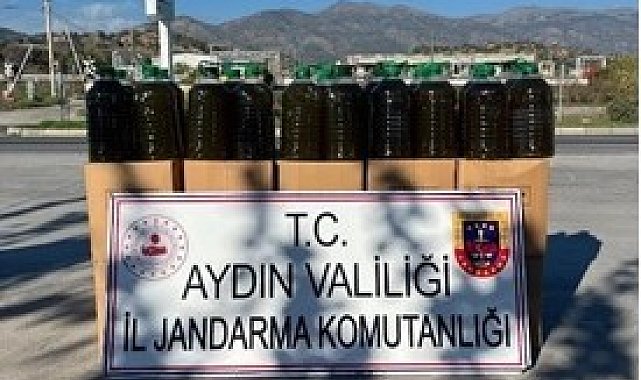 Köşk'te 500 kilogram sahte zeytinyağı yakalandı