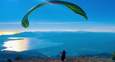 Köyceğiz Gölgören Dağı yamaç paraşütüne uygun bulundu