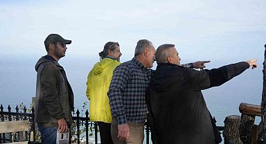 Köylülerin yaptığı teras manzarasıyla ziyaretçileri mest ediyor