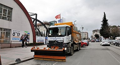 Küçükçekmece Belediyesi kış hazırlıklarını tamamladı