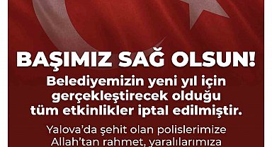 Kuşadası Belediyesi düzenleyeceği tüm yılbaşı etkinliklerini iptal etti
