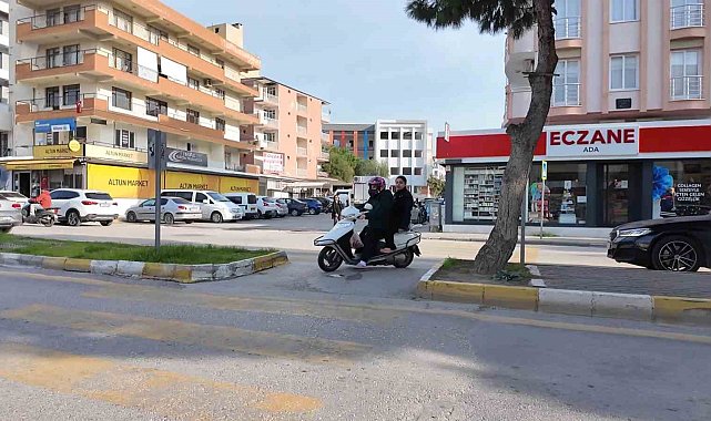 Kuşadası'nda yaya geçidi denetiminde 81 sürücüye ceza