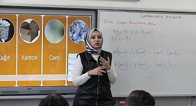 Kütahya Belediyesi'nden öğrencilere sıfır atık eğitimi