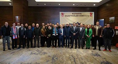 Kütahya Gazeteciler Cemiyeti'nde Genel Kurul heyecanı