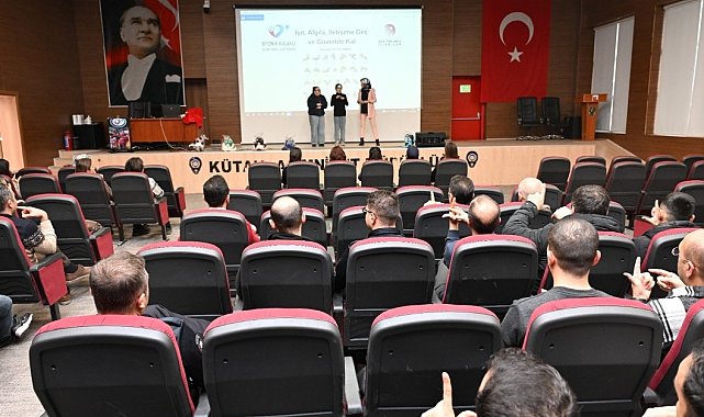 Kütahya İl Emniyet Müdürlüğü personeline işaret dili bilgilendirmesi