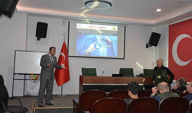 Kütahya OBM'de "Bilgi Güvenliği Farkındalık" eğitimi düzenlendi