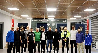 Kütahya OSB'de firmalar arası dart turnuvası heyecanı