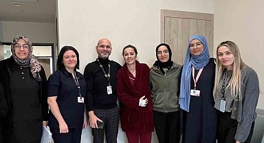 Kütahya Şehir Hastanesi'nde dev yumurtalık kitleleri başarıyla çıkarıldı