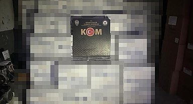 Kütahya'da durdurulan araçta 5 milyon makaron ele geçirildi