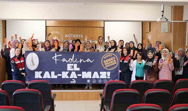 Kütahya'da kadınlara KADES eğitimi
