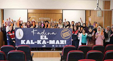 Kütahya'da kadınlara KADES eğitimi
